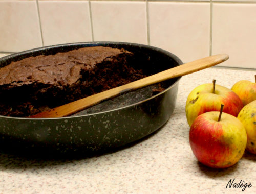 gateau pomme choco - NV